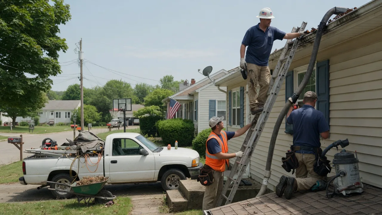 Gutter Installation in Hanna, IN near me